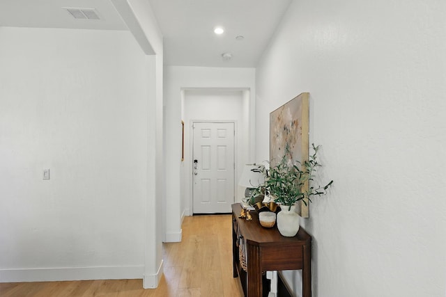 1985 Alma Ct, Chowchilla, CA 93610 - corridor featuring baseboards and light wood finished floors