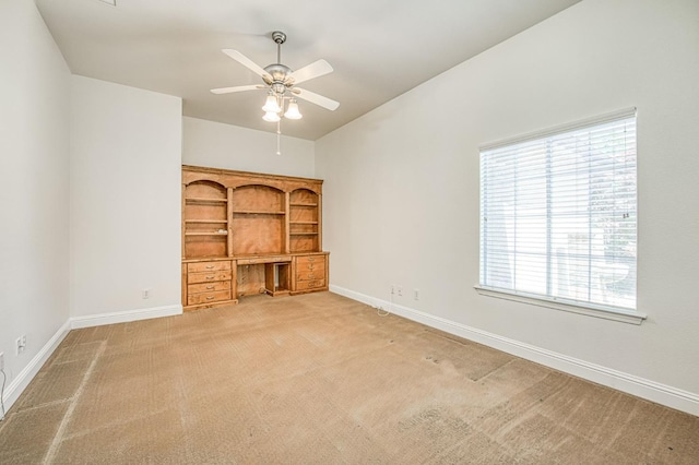 1251 E Rosemont Ln, Fresno, CA 93730 - unfurnished room featuring light colored carpet, baseboards, and ceiling fan