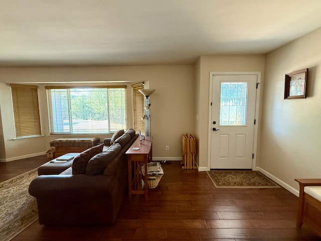 31117 Longview Ln E, Coarsegold, CA 93614 - foyer featuring healthy amount of natural light, wood finished floors, and baseboards