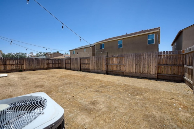 6659 E Vassar Ave, Fresno, CA 93727 - fenced backyard with central AC unit