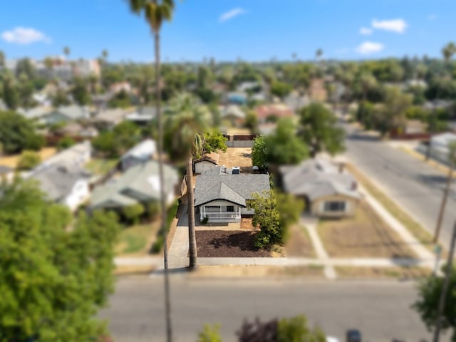 4112 E Platt Ave, Fresno, CA 93702 - aerial perspective of suburban area