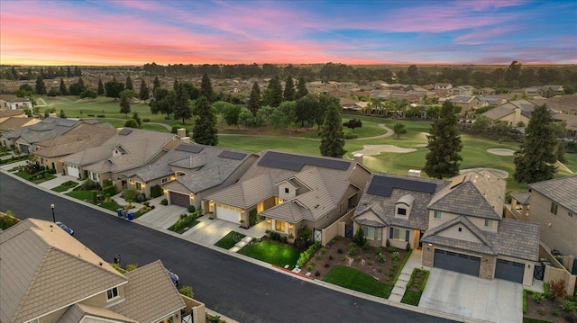 11753 N Turf Dr, Fresno, CA 93730 - aerial view of residential area featuring a golf club