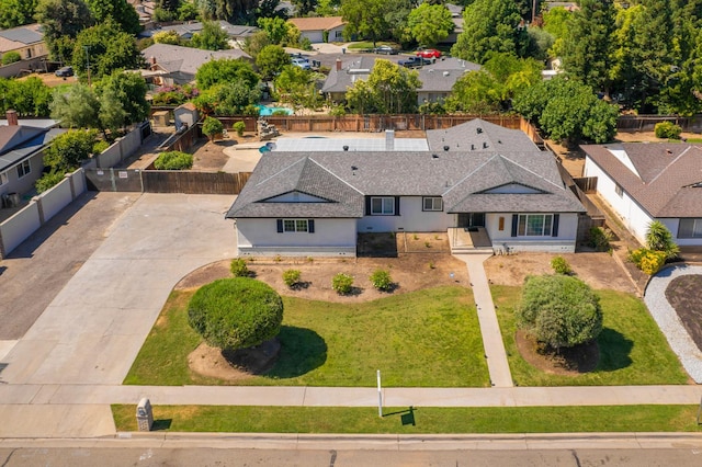 2048 W Sierra Ave, Fresno, CA 93711 - aerial perspective of suburban area