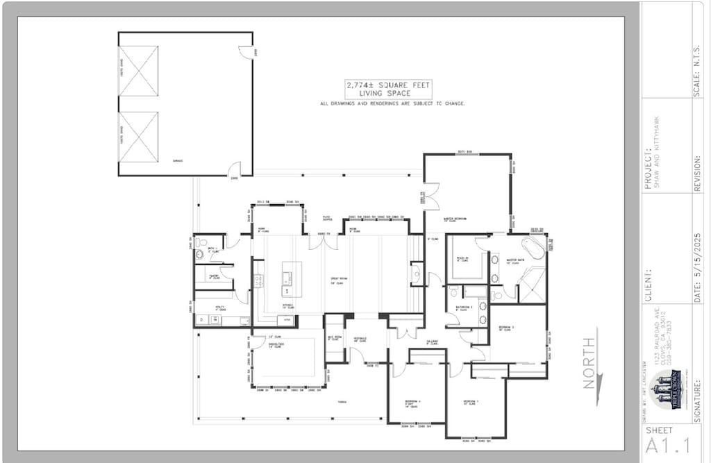 1 N Kittyhawk Ave, Sanger, CA 93657