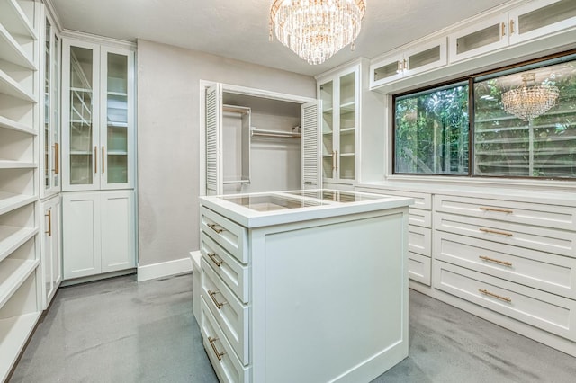 3841 W Alluvial Ave, Fresno, CA 93711 - spacious closet featuring a chandelier