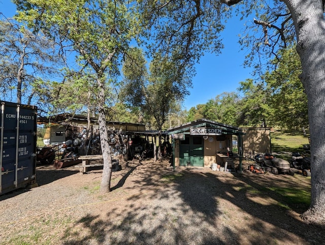 51410 Wildmint Ln, Yokuts Valley, CA 93675 - view of rear view of house