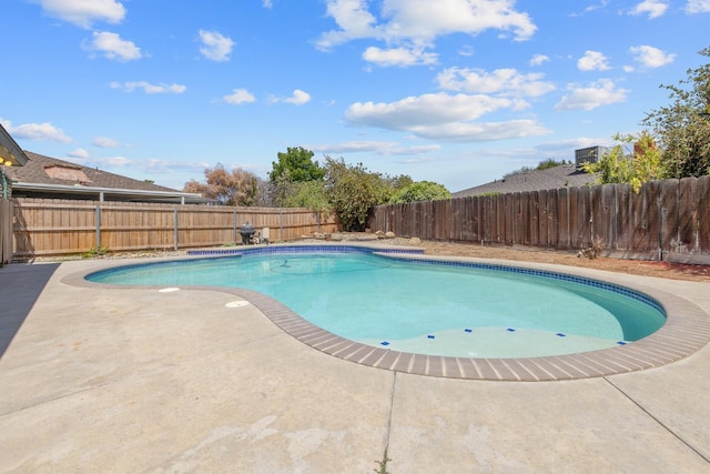 300 W Adrian Way, Hanford, CA 93230 - view of pool with a fenced backyard and a patio area