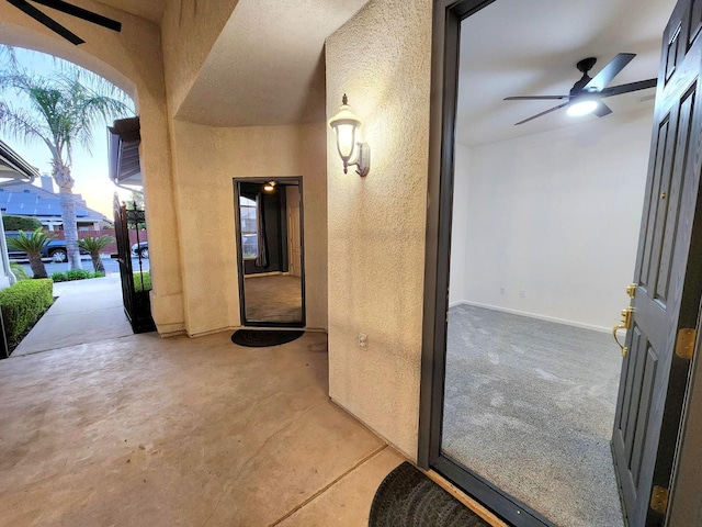 9438 N Ann Ave, Fresno, CA 93720 - view of patio with ceiling fan