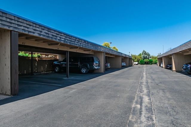 4849 N 7th St Unit E, Fresno, CA 93726 - view of covered parking lot