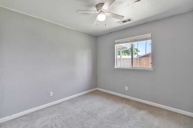 1226 Summer Field Dr, Hanford, CA 93230 - carpeted spare room featuring ceiling fan and baseboards