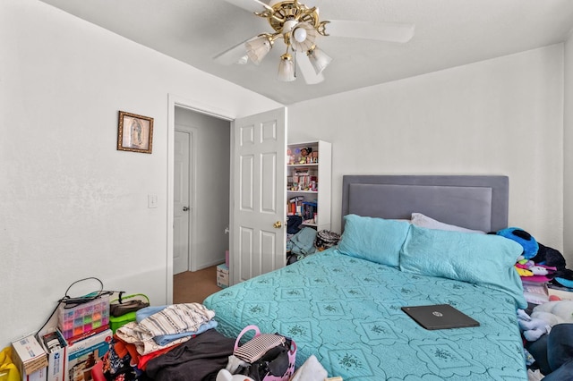 1808 Jenning St, Mendota, CA 93640 - bedroom with a ceiling fan