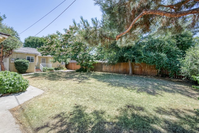 724 W Harvard Ave, Fresno, CA 93705 - view of yard