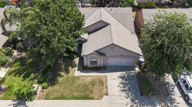 2841 E Brandon Ln, Fresno, CA 93720 - view from above of property