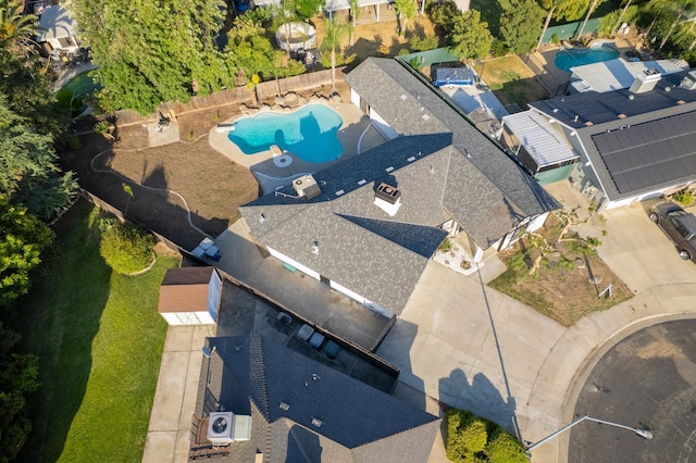 1707 Douglas Ave, Clovis, CA 93611 - aerial view of a pool area