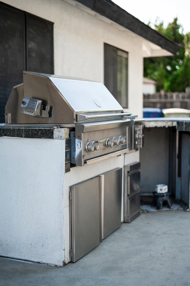 1707 Douglas Ave, Clovis, CA 93611 - view of patio / terrace featuring exterior kitchen