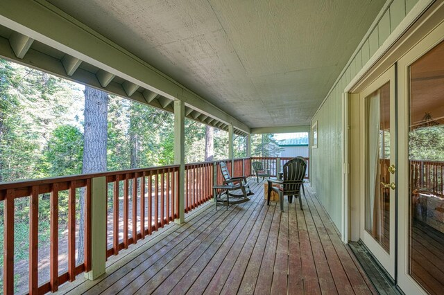 41228 Heartwood Ln, Shaver Lake, CA 93664 - view of deck