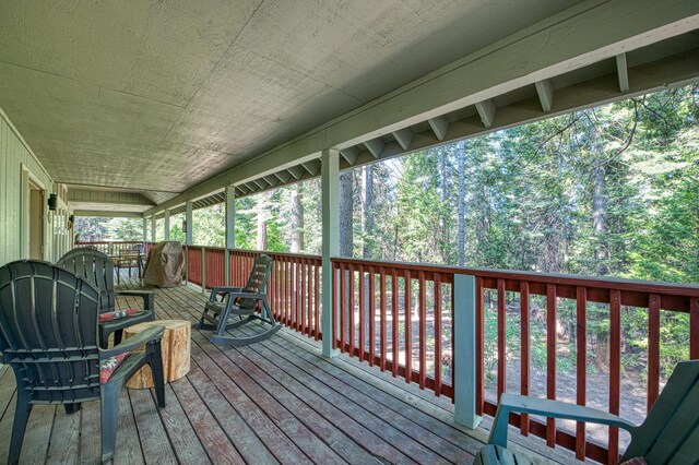 41228 Heartwood Ln, Shaver Lake, CA 93664 - view of deck