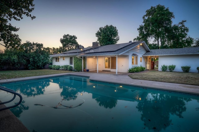 1463 W San Madele Ave, Fresno, CA 93711 - view of swimming pool featuring a patio area