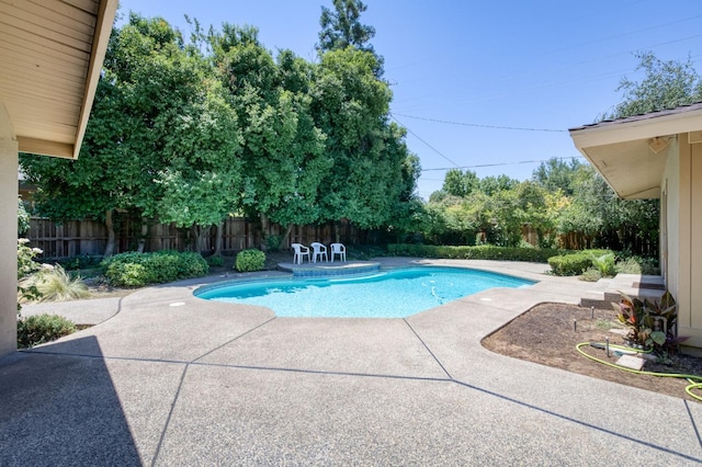 1463 W Browning Ave, Fresno, CA 93711 - view of pool featuring a fenced backyard and a patio area