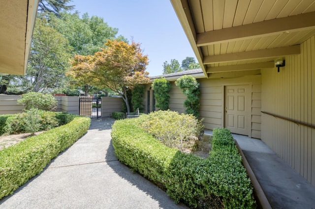 1463 W Browning Ave, Fresno, CA 93711 - entrance to property featuring a gate