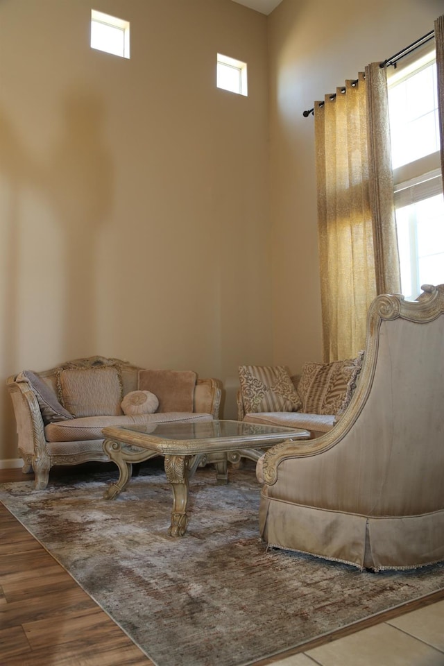 5811 W Cromwell Ave, Fresno, CA 93722 - sitting room with wood finished floors