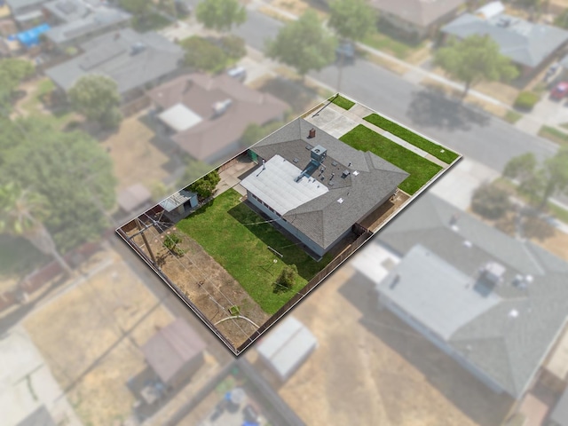 3926 N Kavanagh Ave, Fresno, CA 93705 - aerial view