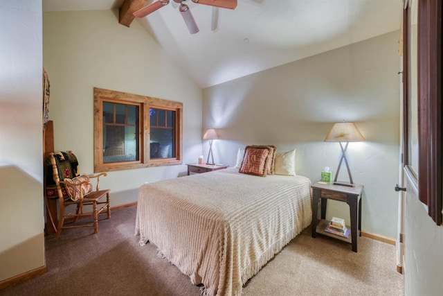 39516 Littleridge Rd, Shaver Lake, CA 93664 - carpeted bedroom with baseboards and a ceiling fan