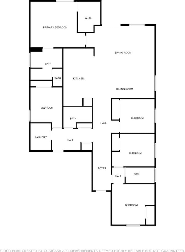 987 S Filbert Ave, Fresno, CA 93727 - home floor plan