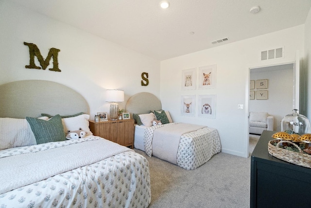 4433 N Phoenix, Fresno, CA 93723 - bedroom with light carpet and baseboards