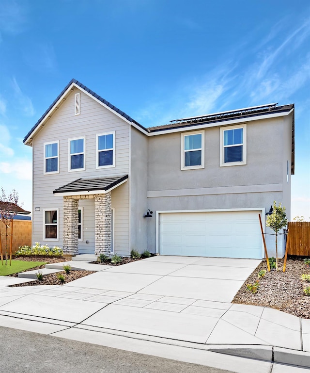 4433 N Phoenix, Fresno, CA 93723 - traditional-style home featuring driveway and an attached garage