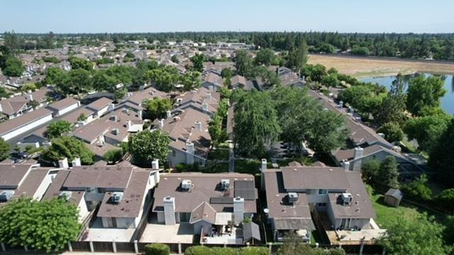 5455 N Marty Ave Unit 111, Fresno, CA 93711 - aerial overview of property's location featuring nearby suburban area and a large body of water