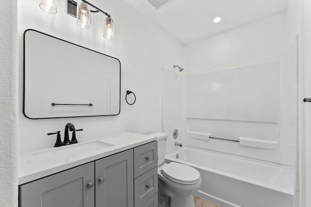 1406 Harris Ct, Fowler, CA 93625 - full bath featuring vanity and shower / bathtub combination