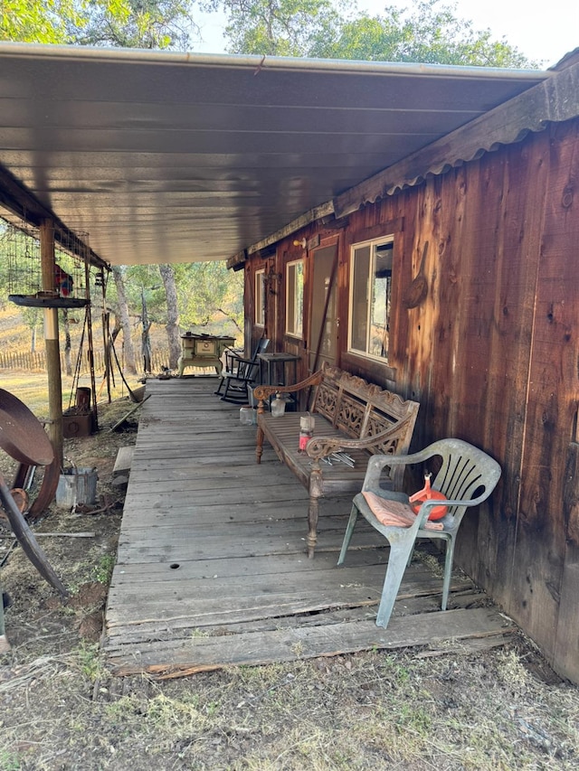 32101 E Trimmer Springs Rd, Sanger, CA 93657 - view of wooden terrace