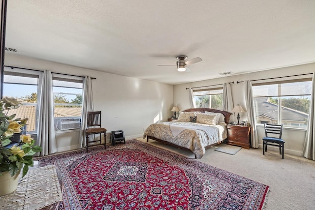3615 W Sunnyview Ave NW, Visalia, CA 93291 - carpeted bedroom featuring a ceiling fan and baseboards