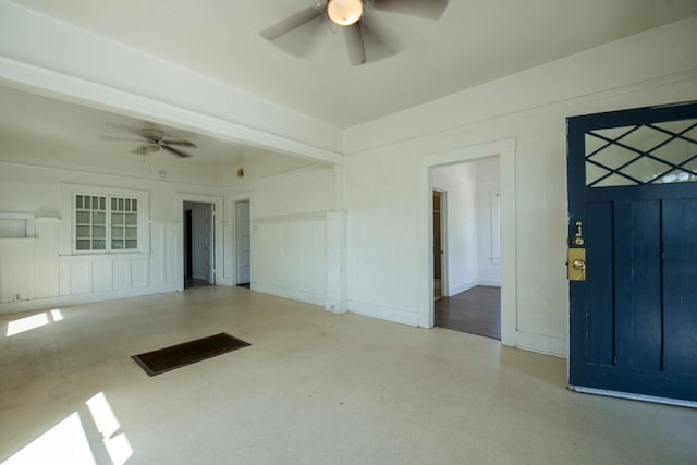 208 N 5th St, Fowler, CA 93625 - unfurnished room with a ceiling fan