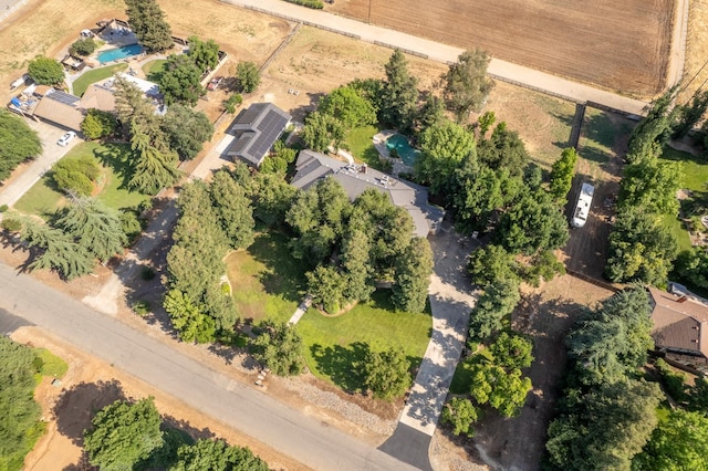 8741 E Los Altos Ave, Clovis, CA 93619 - aerial view of property's location with rural landscape