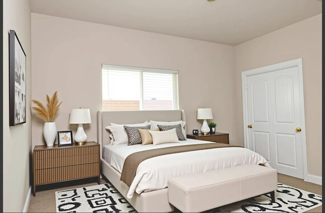 7285 W San Jose Ave, Fresno, CA 93723 - bedroom featuring baseboards and light carpet