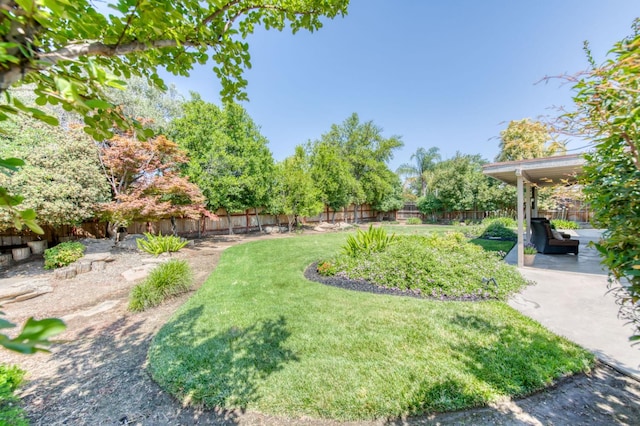 1758 Ash Ave, Clovis, CA 93611 - view of yard featuring a patio area