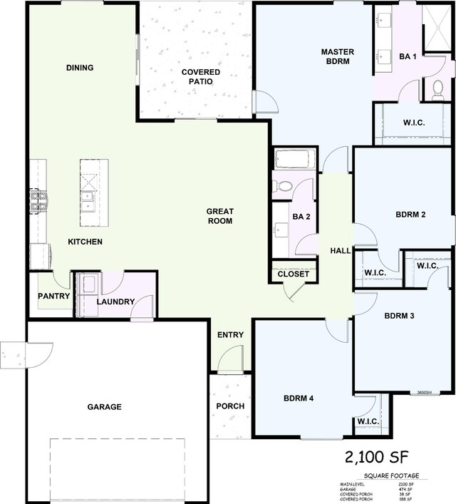 1026 N Walnut St, Woodlake, CA 93286 - property floor plan