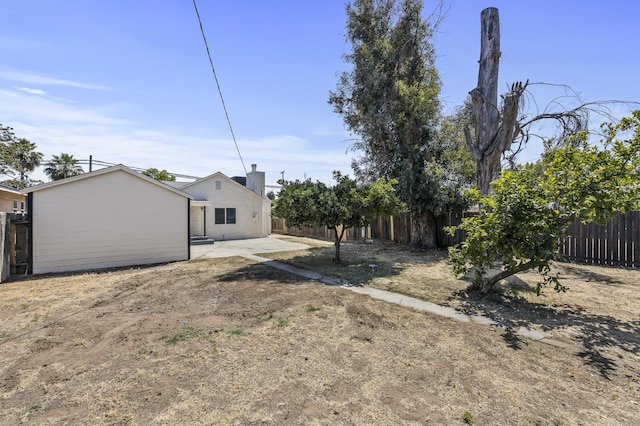 3919 E Butler, Fresno, CA 93702 - fenced backyard featuring a patio area