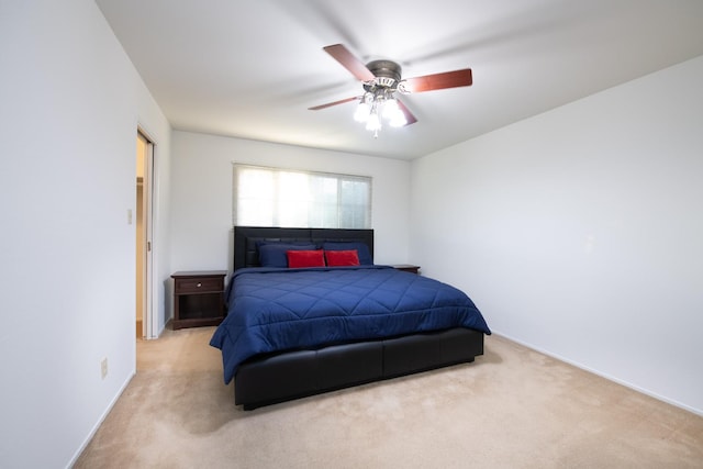 6482 N 5th St, Fresno, CA 93710 - bedroom with carpet flooring and a ceiling fan