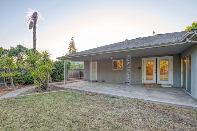 6482 N 5th St, Fresno, CA 93710 - back of house with a patio and stucco siding