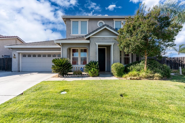 1085 Stanford Ave, Madera, CA 93637 - view of front of property featuring stucco siding, concrete driveway, and a garage