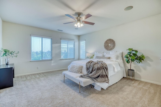 3202 Everglade Ave, Clovis, CA 93619 - bedroom featuring carpet floors and a ceiling fan