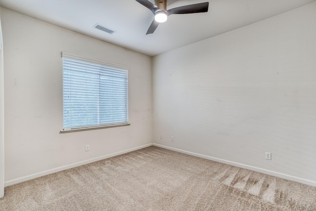 3202 Everglade Ave, Clovis, CA 93619 - empty room with carpet flooring and ceiling fan