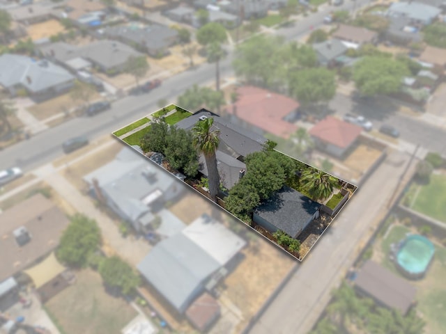 644 W Yale Ave, Fresno, CA 93705 - aerial view of property's location with property boundaries highlighted