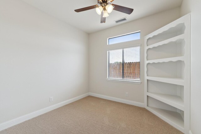 2261 Magill Ave, Clovis, CA 93611 - unfurnished room with light colored carpet and a ceiling fan