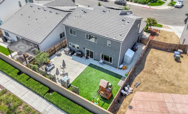 827 Vintage Ave, Clovis, CA 93619 - view from above of property