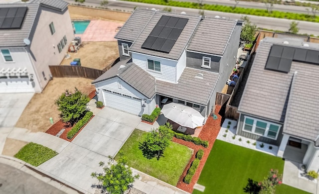 827 Vintage Ave, Clovis, CA 93619 - view from above of property