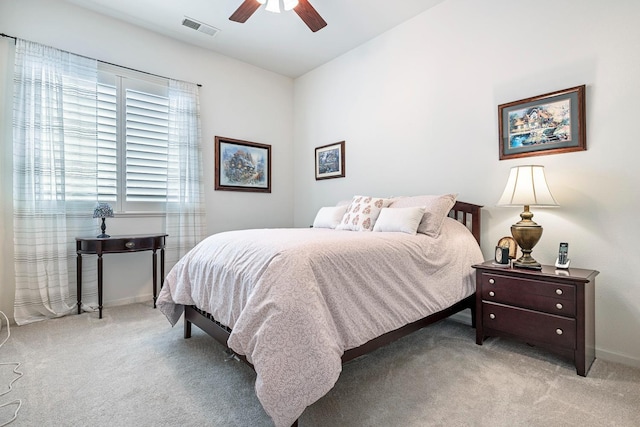 2549 Whiteash Ave, Clovis, CA 93619 - bedroom featuring light carpet and a ceiling fan